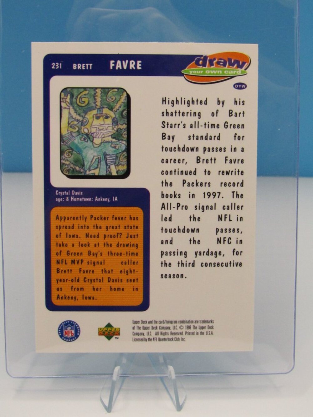 Brett Favre | Green Bay Packers | NFL | 8 Card Set - Picture 4 of 16